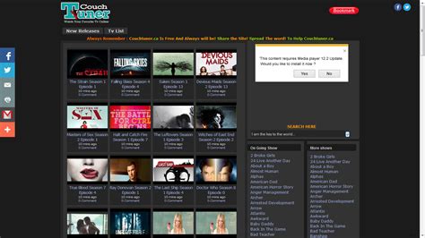 Watch TV Shows Online with subtitles on Couchtuner.
